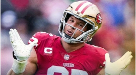 La NFL élue meilleur passeur de passes, les maillots des 49ers brillent de gloire