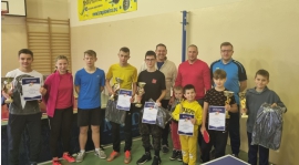 VIII otwarty mikołajkowy turniej tenisa stołowego o Puchar Burmistrza Krapkowic