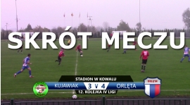 VIDEO: Skrót meczu Kujawiak Kowal 3:4 Orlęta