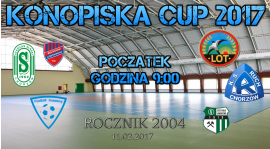 Rocznik 2004 zaczyna rywalizację w Konopiska CUP 2017