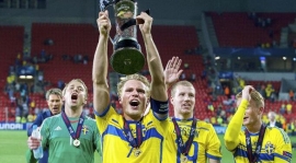 Sverige fremme seks europæiske U21 champs til Euro 2016 trup