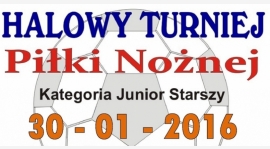 Halowy Turniej Piłki Nożnej (Plakat w rozwinięciu)