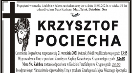 Nie żyje były prezes LKS Nafta Kryg - Krzysztof Pociecha.