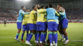 O Uruguai venceu o Brasil por 1-0