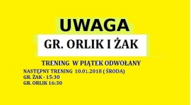 UWAGA GR. ŻAK  I ORLIK