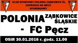 Sparing: KS Polonia Ząbkowice Śląskie - FC Pęcz