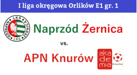 E1: Naprzód Żernica - APN Knurów