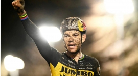 Buiten het seizoen, freeride-tour voor racers in Van Aert-stijl