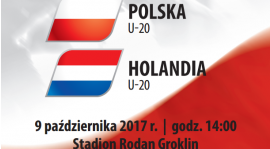 Nasi zawodnicy na meczu Polska -Holandia.