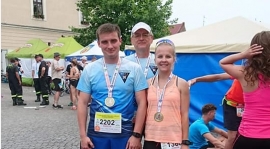 Biegacze na XII Hunters Grodziskim Półmaratonie "Słowaka"