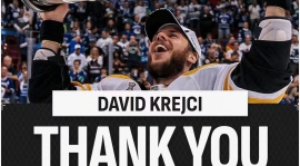 Abschied von der NHL-Eishockeylegende David Krejci auf seiner neuen Reise