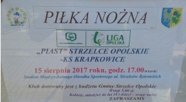 Zapowiedź meczu: Piast Strzelce Opolskie - KS Krapkowice