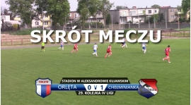 VIDEO: Skrót meczu Orlęta 0:1 Chełminianka Chełmno