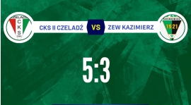 KLASA A 18 kolejka: CKS II CZELADŹ - Zew Kazimierz
