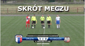 VIDEO: Skrót meczu Orlęta Aleksandrów Kujawski 3:0 KS Brzoza