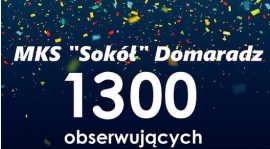 1300 obserwujących na Facebook'u!