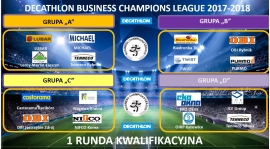 DECATHLON Business Champions League 2017-2018 - ... wyniki losowania grup