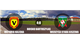 Wierzyca Stara Kiszewa 0:4 Victoria Kaliska