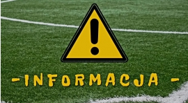 Informacja w sprawie meczów kontrolnych