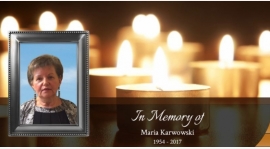Obituary of Maria Karwowski !