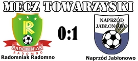 Radomniak - Naprzód Jabłonowo 0:1