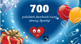 700 polubień na facebook'u!