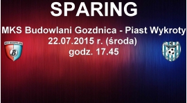 SPARING: MKS Budowlani Gozdnica - Piast Wykroty