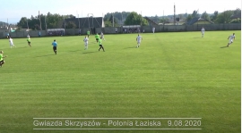 Skrót z meczu Gwiazda Skrzyszów - Polonia Łaziska 9.08.2020