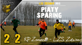 Sparing: KP Zarzecze - LZS Zdziary 2:2.