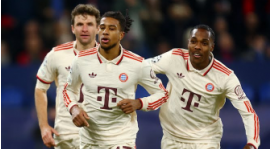 Bayern de Munique vence 240ª partida da Liga dos Campeões