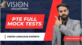 Ace Your Exam with PTE Full Mock Tests at Vision Language Experts