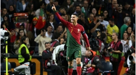 Legenda č. 7, Ronaldo vede Portugalsko k vítězství v evropské kvalifikaci