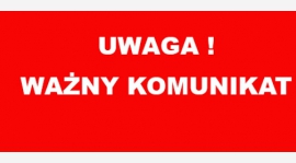 Ważny komunikat