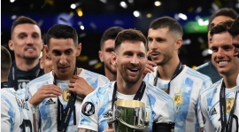 Argentina slog Italien med 3-0 och vann den europeiska supercupen i Sydamerika