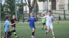 Mecz młodzików z Akademią Piłkarską "Fałków"