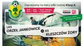 LKS Orzeł Jankowice VS KS Kleszczów sobota 26.11.2020 godz.16.00