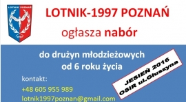 UWAGA!!! Nabór do drużyn młodzieżowych.