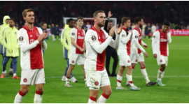 El Ajax muestra una gran capacidad ofensiva