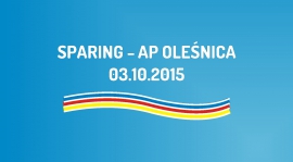 Sparing z AP Oleśnica (03.10.2015)