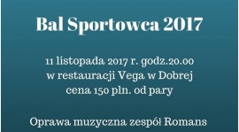 Bal Sportowca - 11 listopada 2017 Zapisy !!!!