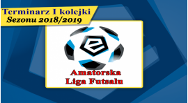 Znamy terminarz I kolejki Amatorskiej Ligi Futsalu