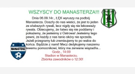 Pierwszy mecz ... Dajmy z siebie wszystko!