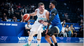 À la manière du Lone Ranger, Doncic mène l’équipe slovène à la Coupe du monde internationale de basket-ball