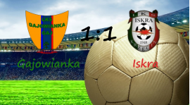 Gajowianka 1:1 Iskra Krzęcin