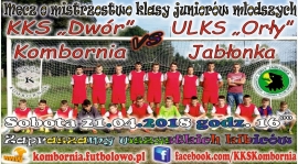 Druga wiosenna kolejka juniorów - ULKS "Orły" Jabłonka