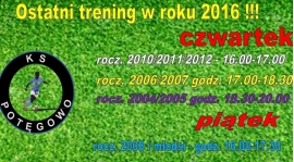 ostatni trening w tym roku !!!