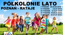 ZAPISY NA PÓŁKOLONIE LATO 2018