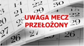 Mecz 1 kolejki przełożony!