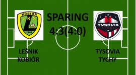 Sparing 4: Leśnik - Tysovia 4:3