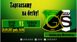 Derby Zagłębia: Górnik Piaski - Sarmacja Będzin